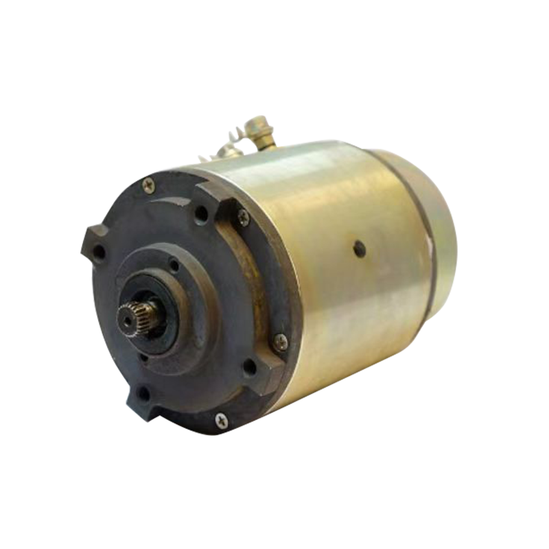 Motor de derivación CC con imán permanente 78mm de diámetro con conmutador tipo ranura