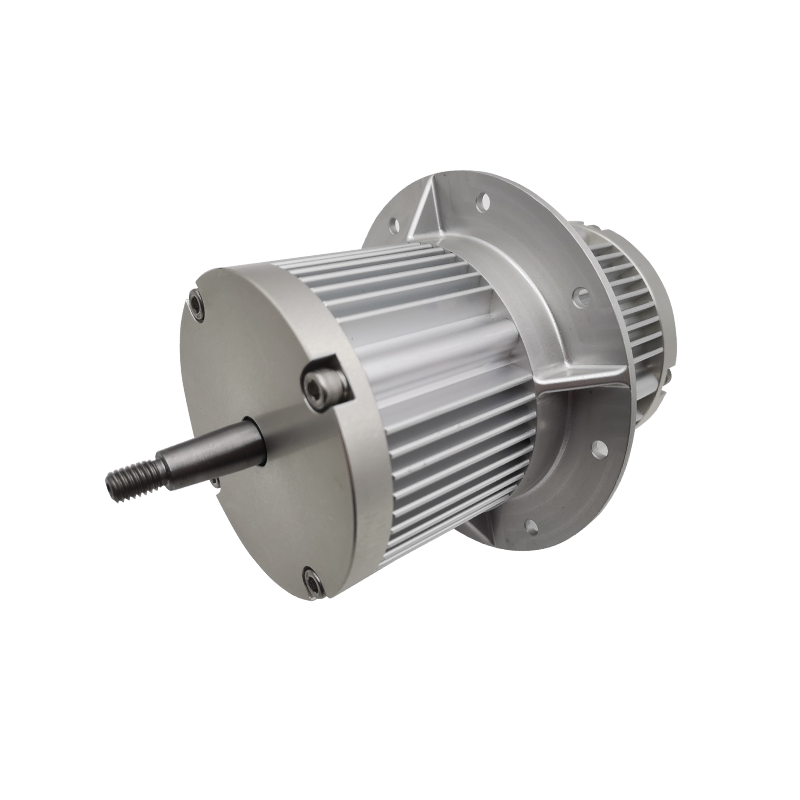 Motores axiales industriales de alta potencia y bajo voltaje 24VDC 3kW con controlador integrado