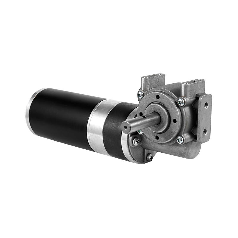 Motor de engranajes sinfín de 64mm de diámetro, Motor de CC con escobillas